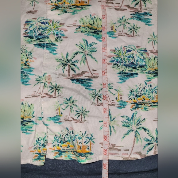 NWT Tommy Bahama - Bahama Village Woven Shirt ST325920 Cotton Continental Large - Picture 4 of 10